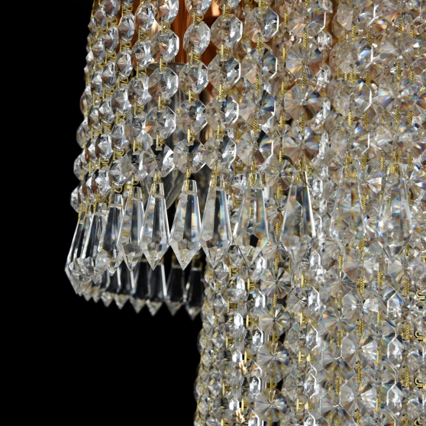 Maytoni DIA522-CL-12-G - Lampa sufitowa CASCADE 12xE14/60W/230V