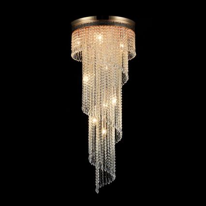 Maytoni DIA522-CL-12-G - Lampa sufitowa CASCADE 12xE14/60W/230V