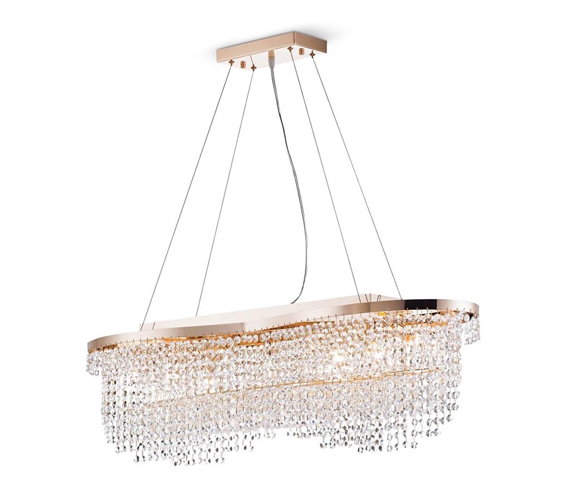 Maytoni DIA600-07-G - Żyrandol na lince TOILS 7xE14/60W/230V