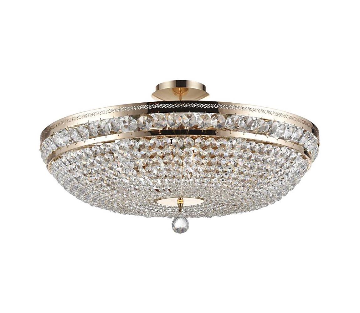 Maytoni DIA700-CL-12-G - Lampa sufitowa OTTILIA 12xE14/60W/230V