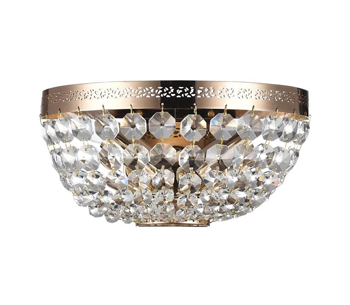 Maytoni DIA700-WL-02-G - Lampa sufitowa OTTILIA 2xE14/60W/230V