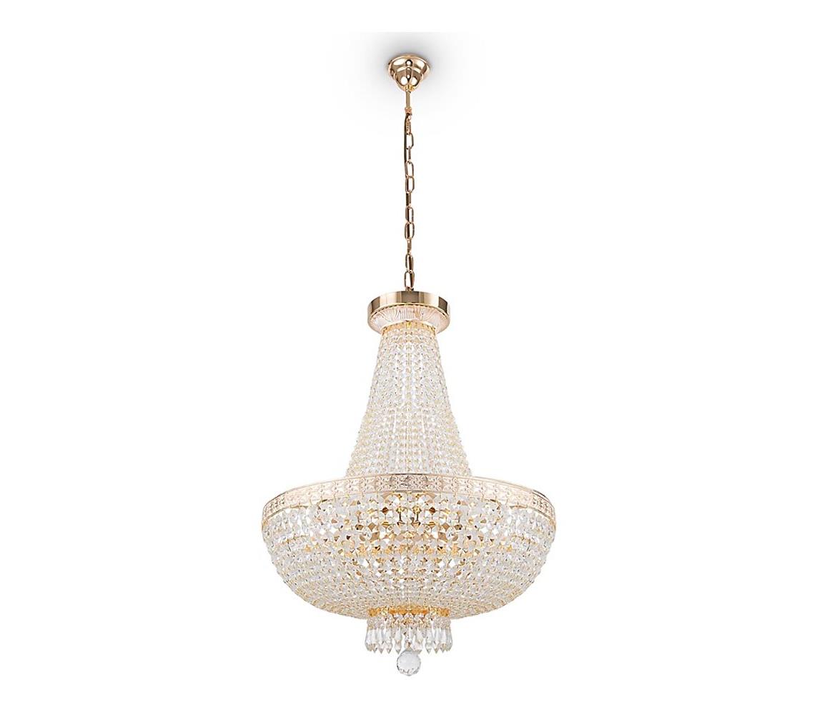 Maytoni DIA750-TT50-WG - Żyrandol na łańcuchu BELLA 8xE14/60W/230V