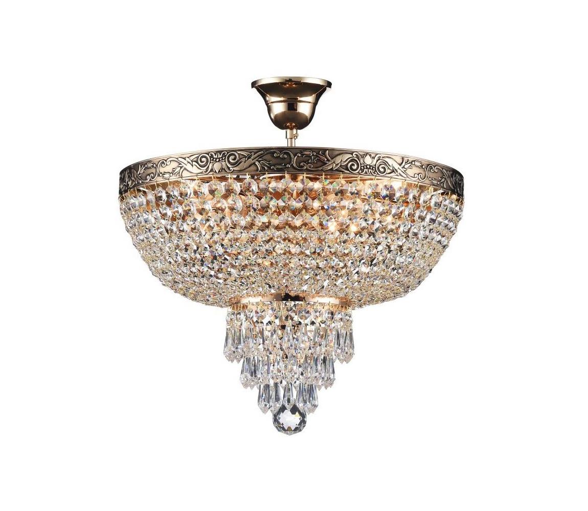 Maytoni DIA890-CL-05-G - Żyrandol natynkowy PALACE 5xE27/60W/230V