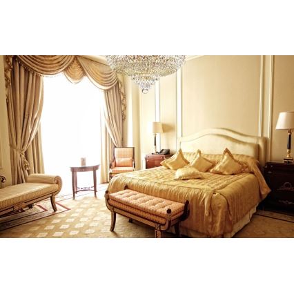 Maytoni DIA890-CL-06-G - Żyrandol natynkowy PALACE 6xE27/60W/230V