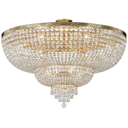 Maytoni DIA890-CL-18-G - Żyrandol natynkowy PALACE 18xE27/60W/230V