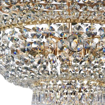Maytoni DIA891-CL-14-G - Żyrandol natynkowy PALACE 14xE27/60W/230V