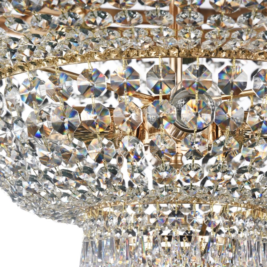 Maytoni DIA891-CL-14-G - Żyrandol natynkowy PALACE 14xE27/60W/230V