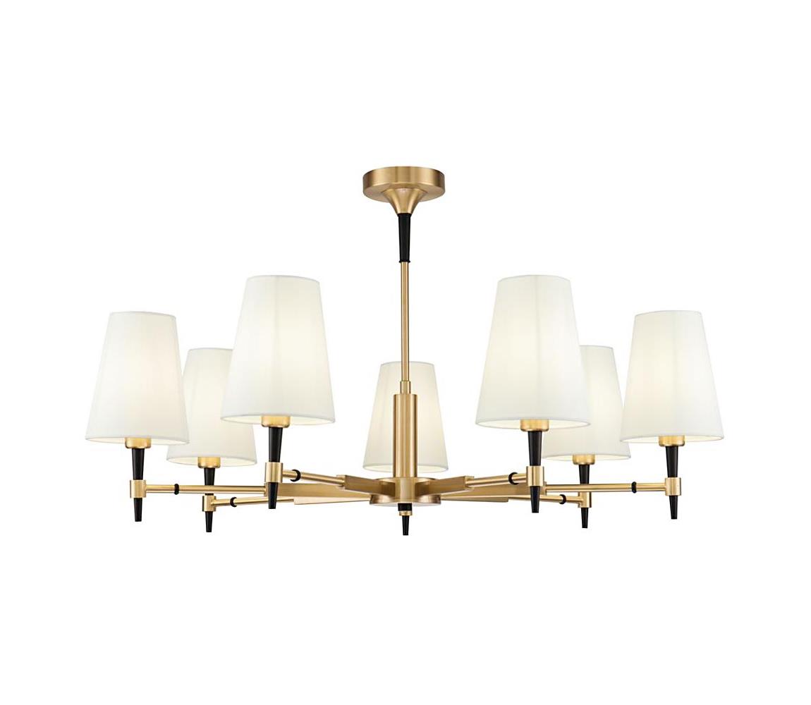Maytoni H001CL-07BS - Żyrandol ZARAGOZA 7xE14/40W/230V