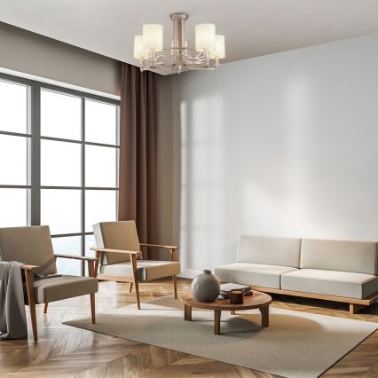 Maytoni H004CL-05BG - Żyrandol natynkowy VITTORIA 5xE14/40W/230V