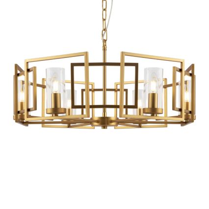 Maytoni H009PL-06G - Żyrandol na łańcuchu BOWI 6xE14/40W/230V