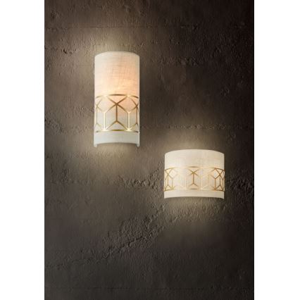 Maytoni H223-WL-01-G - Kinkiet MESSINA 1xE14/40W/230V