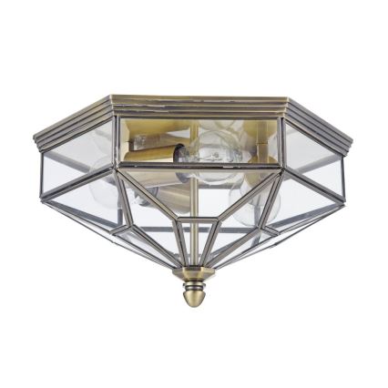 Maytoni H356-CL-03-BZ - Lampa sufitowa ZEIL 3xE27/60W/230V