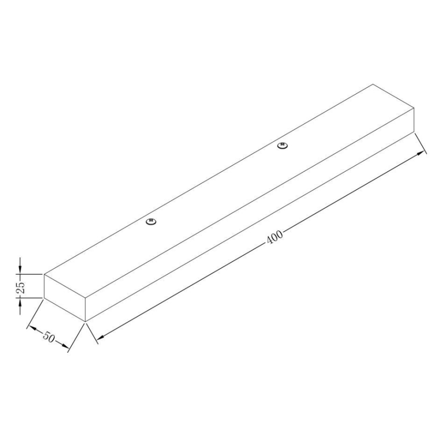 Maytoni MIR011WL-L9B4K - LED Kinkiet ORION LED/9W/230V czarny