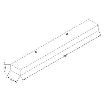 Maytoni MIR011WL-L9W4K - LED Kinkiet ORION LED/9W/230V biały