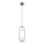 Maytoni MOD013PL-02BS1 - Żyrandol na lince RING 2xG9/25W/230V mosiądz