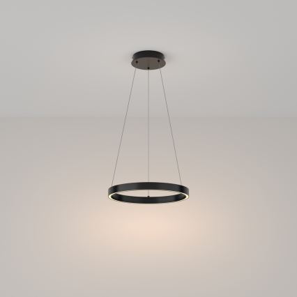 Maytoni MOD058PL-L22B3K - LED Żyrandol na lince RIM LED/25W/230V 3000K śr. 40 cm czarny