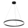 Maytoni MOD058PL-L42B3K - LED Żyrandol na lince RIM LED/51W/230V 3000K śr. 80 cm czarny