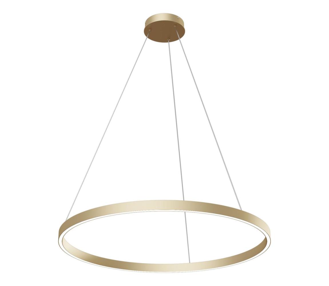 Maytoni MOD058PL-L42BS4K - LED Żyrandol na lince RIM LED/51W/230V śr. 80 cm złoty