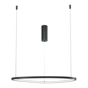 Maytoni MOD072PL-L28B3K1 - LED Żyrandol na lince GLINT LED/24W/230V czarny śr. 60 cm