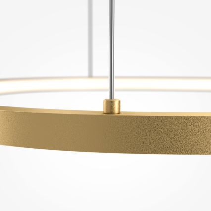 Maytoni MOD072PL-L28BS3K1 - LED Żyrandol na lince GLINT LED/24W/230V złoty śr. 60 cm
