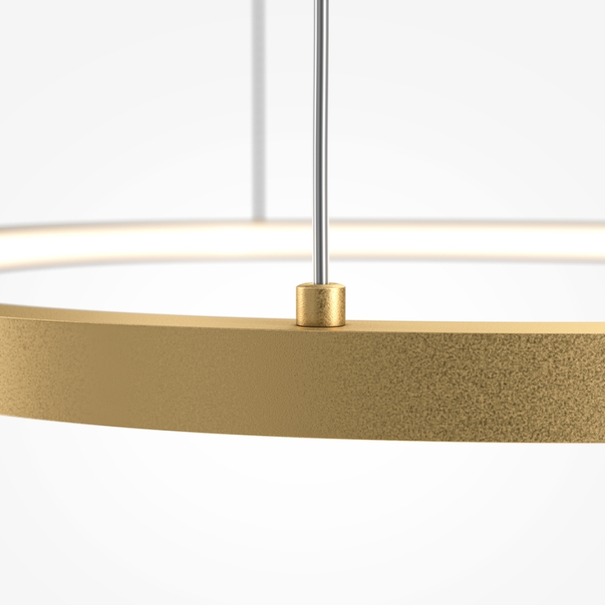 Maytoni MOD072PL-L28BS3K1 - LED Żyrandol na lince GLINT LED/24W/230V złoty śr. 60 cm