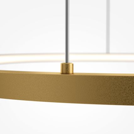 Maytoni MOD072PL-L36BSK1 - LED Żyrandol na lince GLINT LED/36W/230V złoty śr. 80 cm