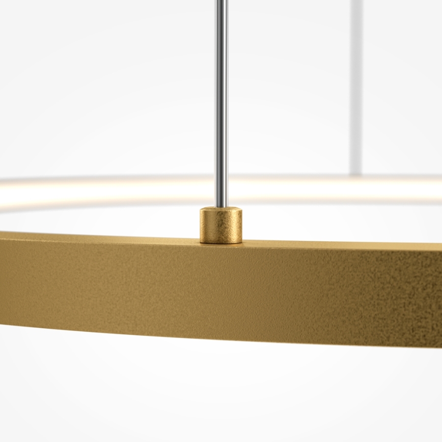 Maytoni MOD072PL-L36BSK1 - LED Żyrandol na lince GLINT LED/36W/230V złoty śr. 80 cm