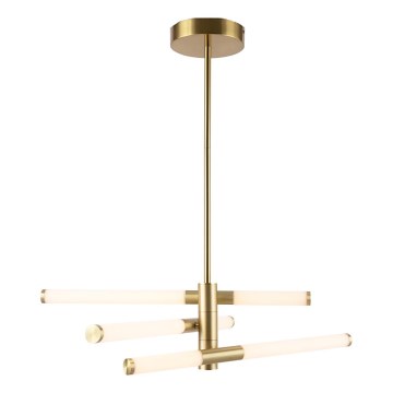 Maytoni MOD106PL-L28G3K - LED Żyrandol na pręcie AXIS LED/28W/230V złoty