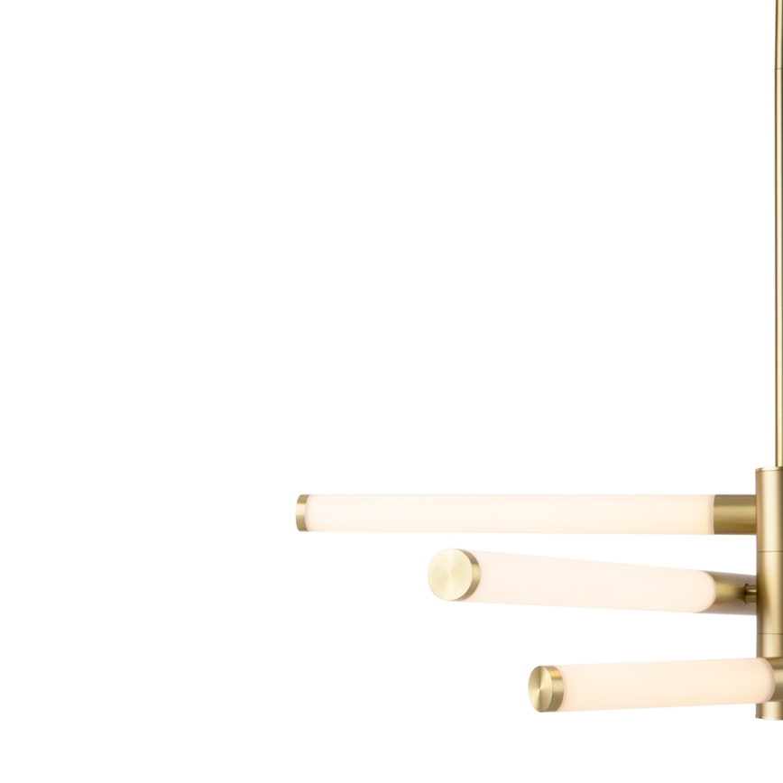 Maytoni MOD106PL-L28G3K - LED Żyrandol na pręcie AXIS LED/28W/230V złoty