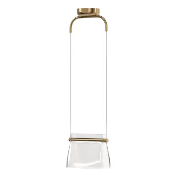 Maytoni MOD170PL-L8BS3K - LED Żyrandol na lince CABARET LED/8W/230V złoty