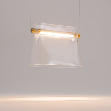Maytoni MOD170PL-L8BS3K - LED Żyrandol na lince CABARET LED/8W/230V złoty
