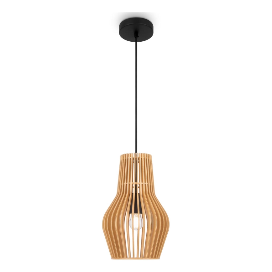 Maytoni MOD191PL-01W - Żyrandol na lince ROOTS 1xE27/40W/230V śr. 20 cm beżowy