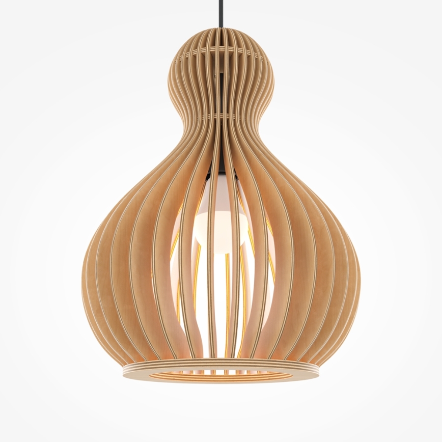 Maytoni MOD192PL-01W1 - Żyrandol na lince ROOTS 1xE27/40W/230V śr. 30 cm beżowy