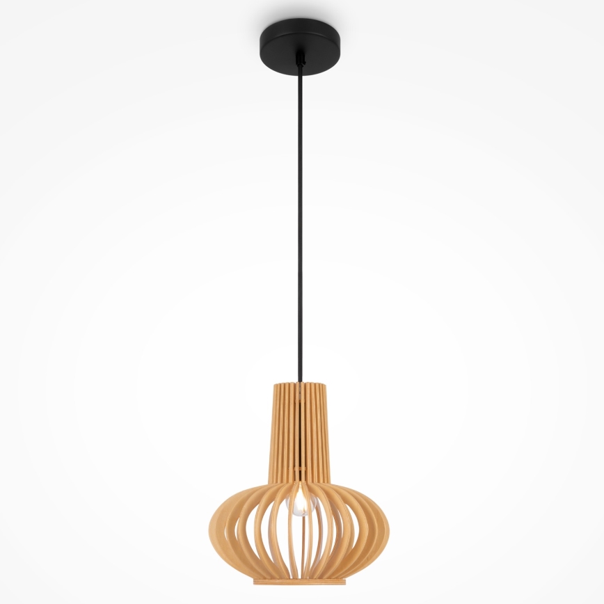 Maytoni MOD193PL-01W - Żyrandol na lince ROOTS 1xE27/40W/230V śr. 22,5 cm beżowy