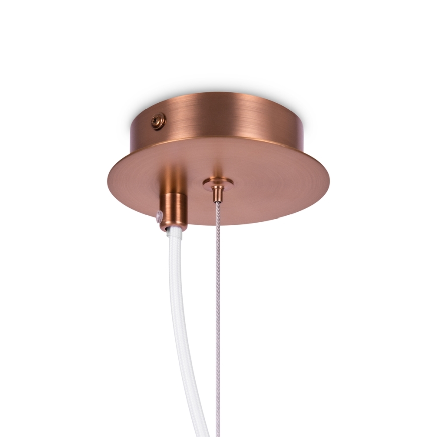 Maytoni MOD221-PL-01-G - Żyrandol na lince ERICH 1xE14/40W/230V miedziany