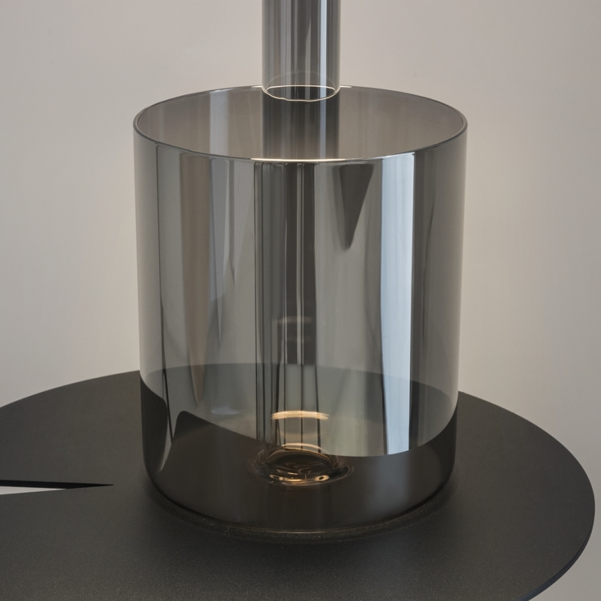 Maytoni MOD229TL-L3B3K3 - LED przenośna lampka stołowa z regulacją jasności, ładowalna LED/3W/5V 2200-4000K 2000 mAh czarno-szara