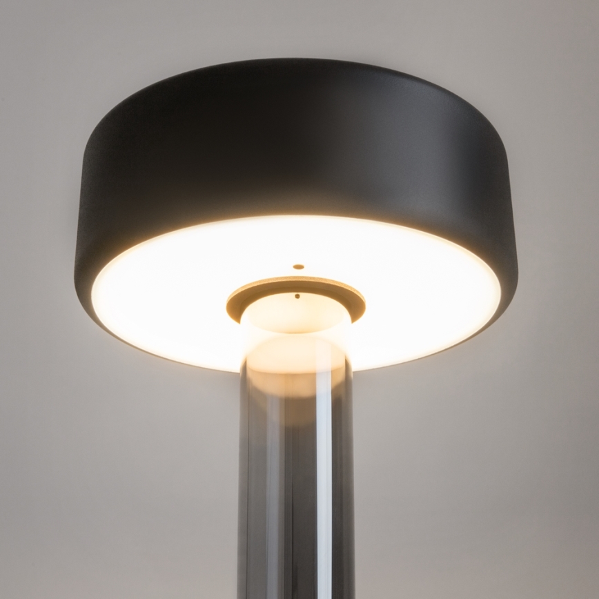 Maytoni MOD229TL-L3B3K3 - LED Ściemn. akumulatorowa przenośna Lampa stołowa LED/3W/5V 2200-4000K czarne/szare