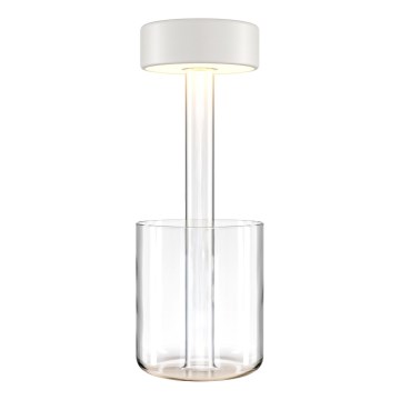 Maytoni MOD229TL-L3W3K1 - LED Ściemnialna ładowalna przenośna lampa stołowa LED/3W/5V 2200-4000K biały/przezroczysty