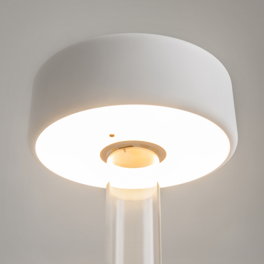 Maytoni MOD229TL-L3W3K1 - LED Ściemnialna ładowalna przenośna lampa stołowa LED/3W/5V 2200-4000K biały/przezroczysty