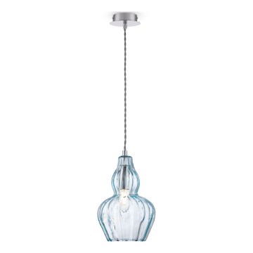Maytoni MOD238-PL-01-BL - Żyrandol na lince EUSTOMA 1xE14/40W/230V niebieski