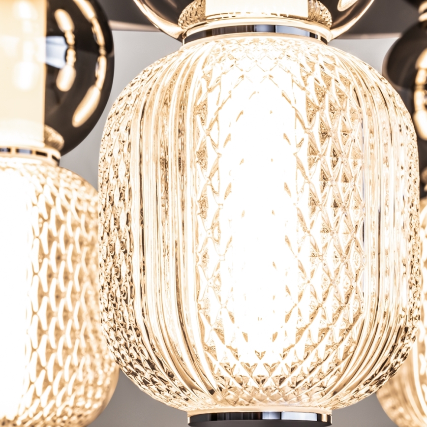 Maytoni MOD273CL-L60CH3K - LED Plafon DROP 4xLED/15W/230V śr. 43 cm chrom błyszczący