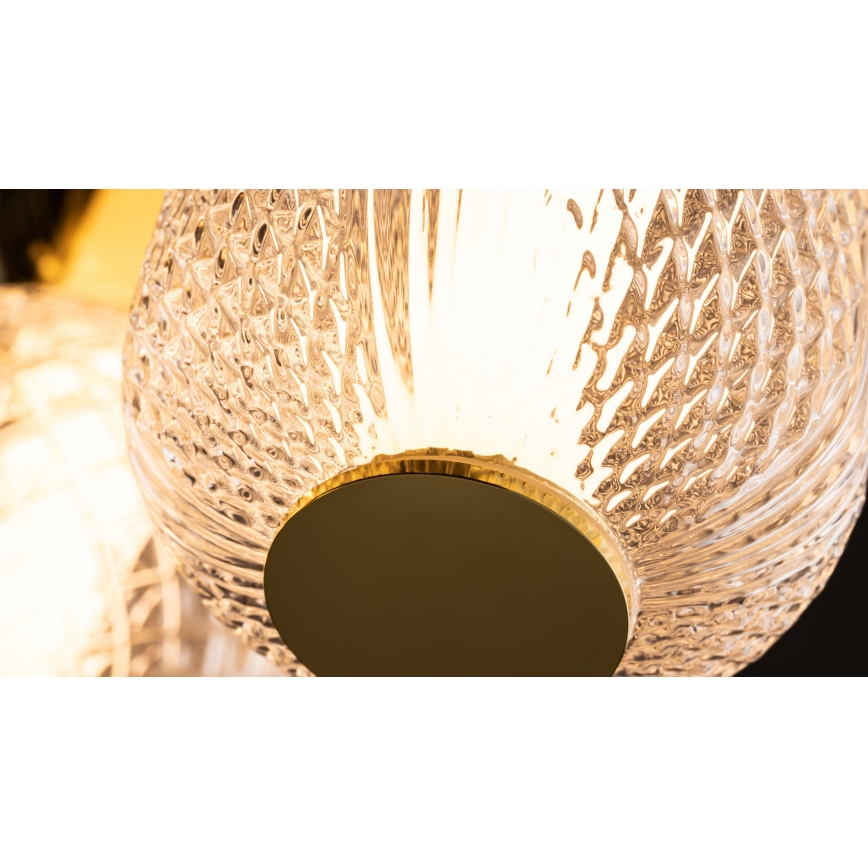 Maytoni MOD273CL-L60CH3K - LED Plafon DROP 4xLED/15W/230V śr. 43 cm chrom błyszczący