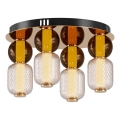 Maytoni MOD273CL-L60G3K - LED Plafon DROP 4xLED/15W/230V śr. 43 cm złoty