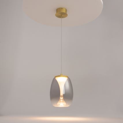 Maytoni MOD282PL-L8G3K - LED Żyrandol na lince SPLASH LED/7W/230V 3000K złoty