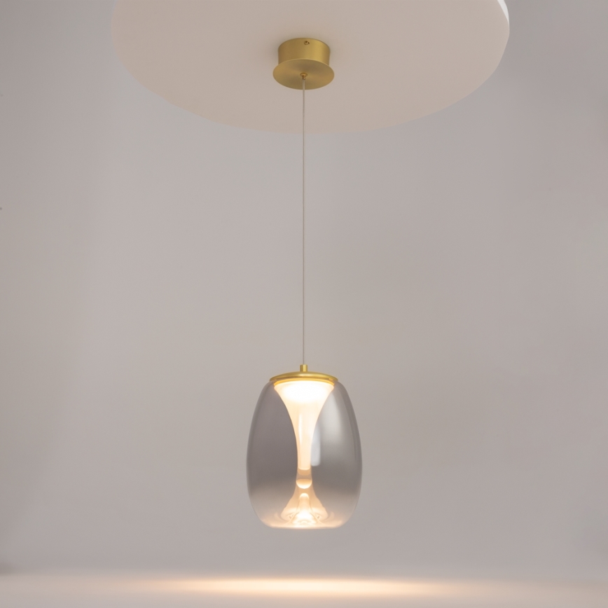 Maytoni MOD282PL-L8G3K - LED Żyrandol na lince SPLASH LED/7W/230V 3000K złoty