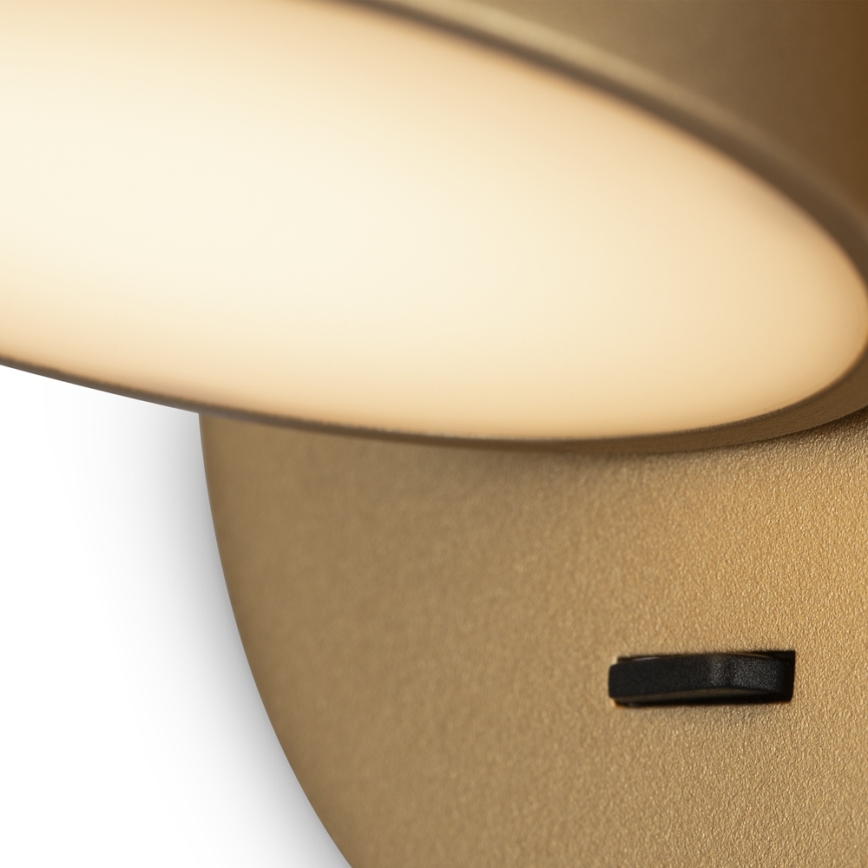 Maytoni MOD421WL-L6BS3K - LED Kinkiet PIXEL LED/7W/230V 3000K złoty