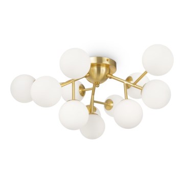 Maytoni MOD545CL-12BS - Lampa sufitowa DALLAS 12xG9/28W/230V złota