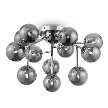 Maytoni MOD545PL-12CH - Żyrandol natynkowy DALLAS 12xG9/28W/230V chrom błyszczący