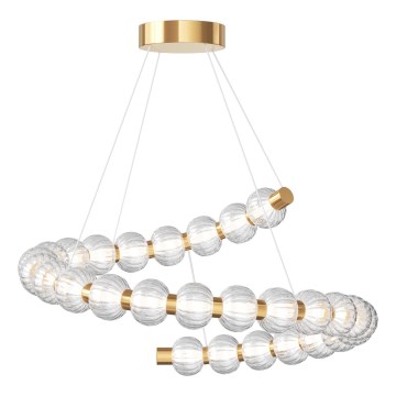 Maytoni MOD555PL-L35G3K - LED Żyrandol na lince AMULET LED/40W/230V 3000K złoty