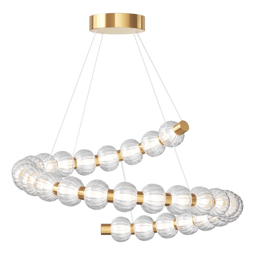 Maytoni MOD555PL-L35G3K - LED Żyrandol na lince AMULET LED/40W/230V 3000K złoty